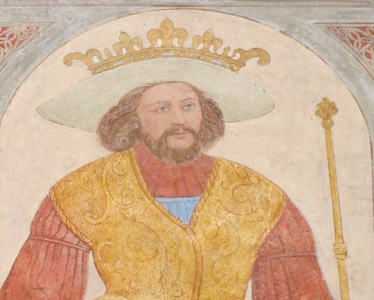 Fresco of King Harald Bluetooth