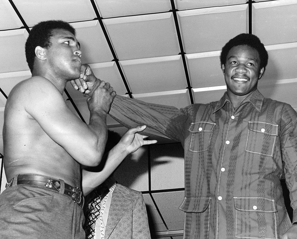 Muhammad Ali and George Foreman Press Conference