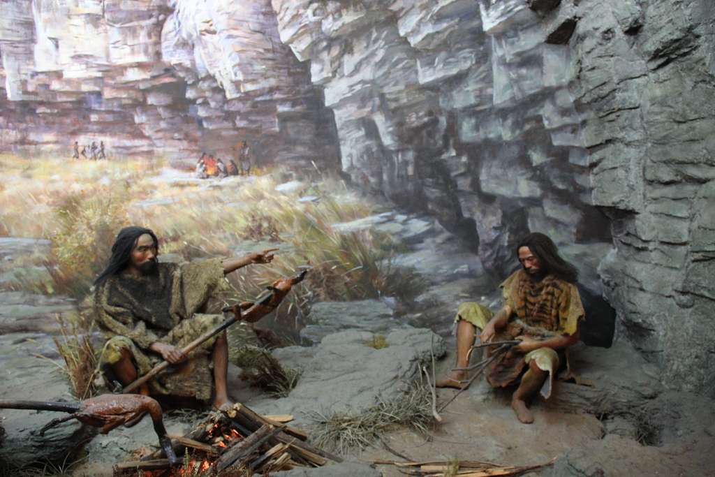 Late Paleolithic Human Diorama