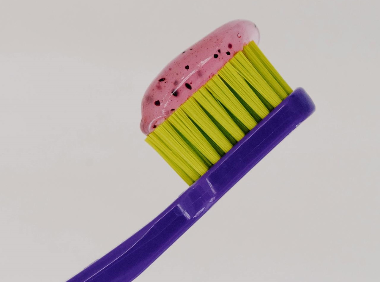 Toothbrush with Toothpaste