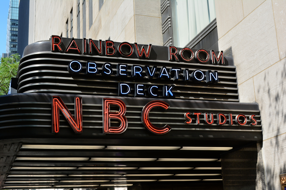 Sign for NBC Studios