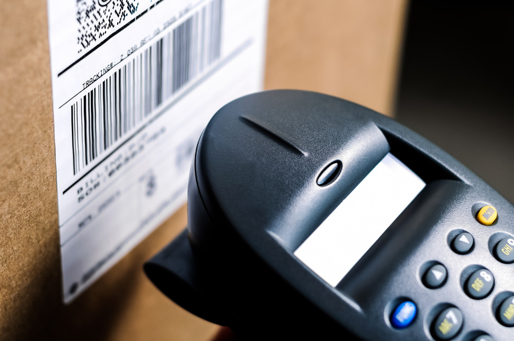 image of a barcode scanner