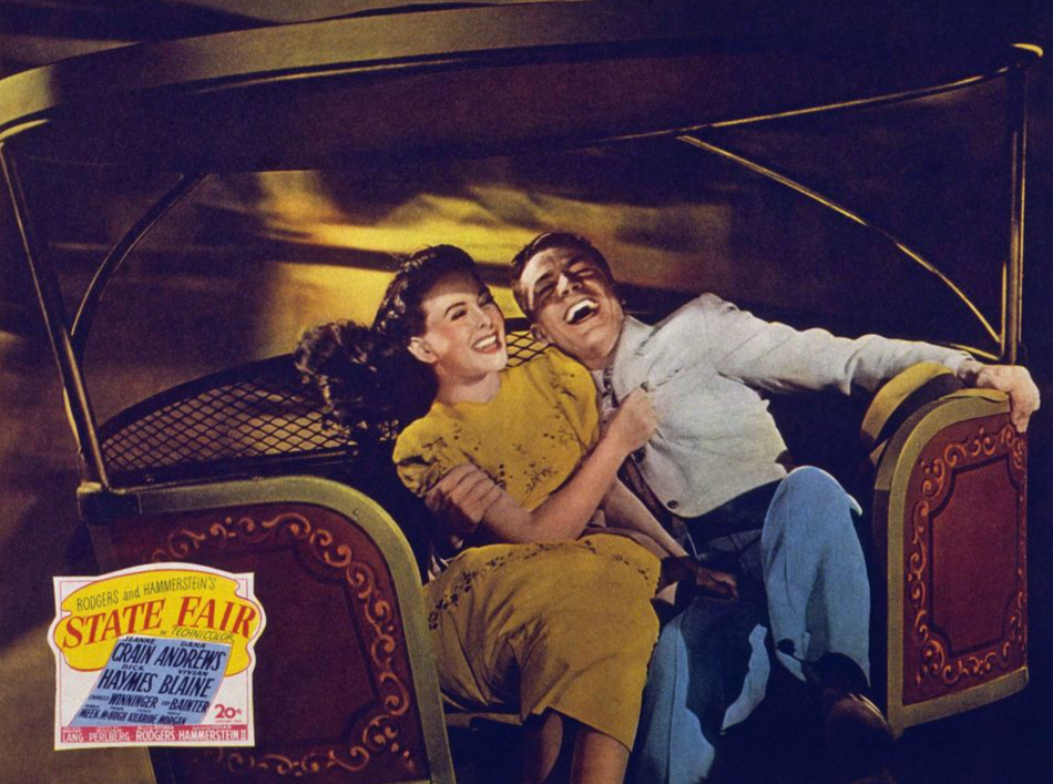 Jeanne Crain, Dana Andrews, 1945