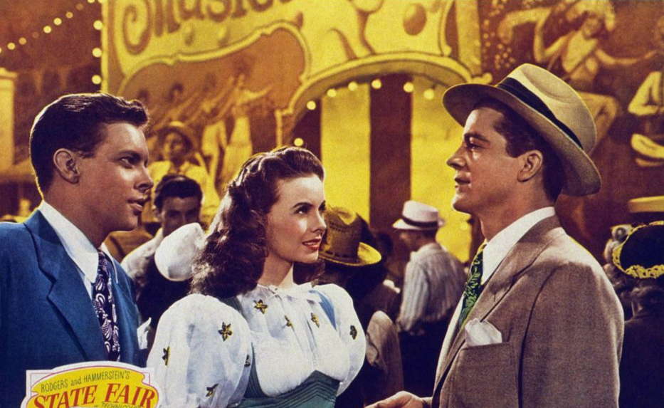 Dick Haymes, Jeanne Crain, Dana Andrews, 1945