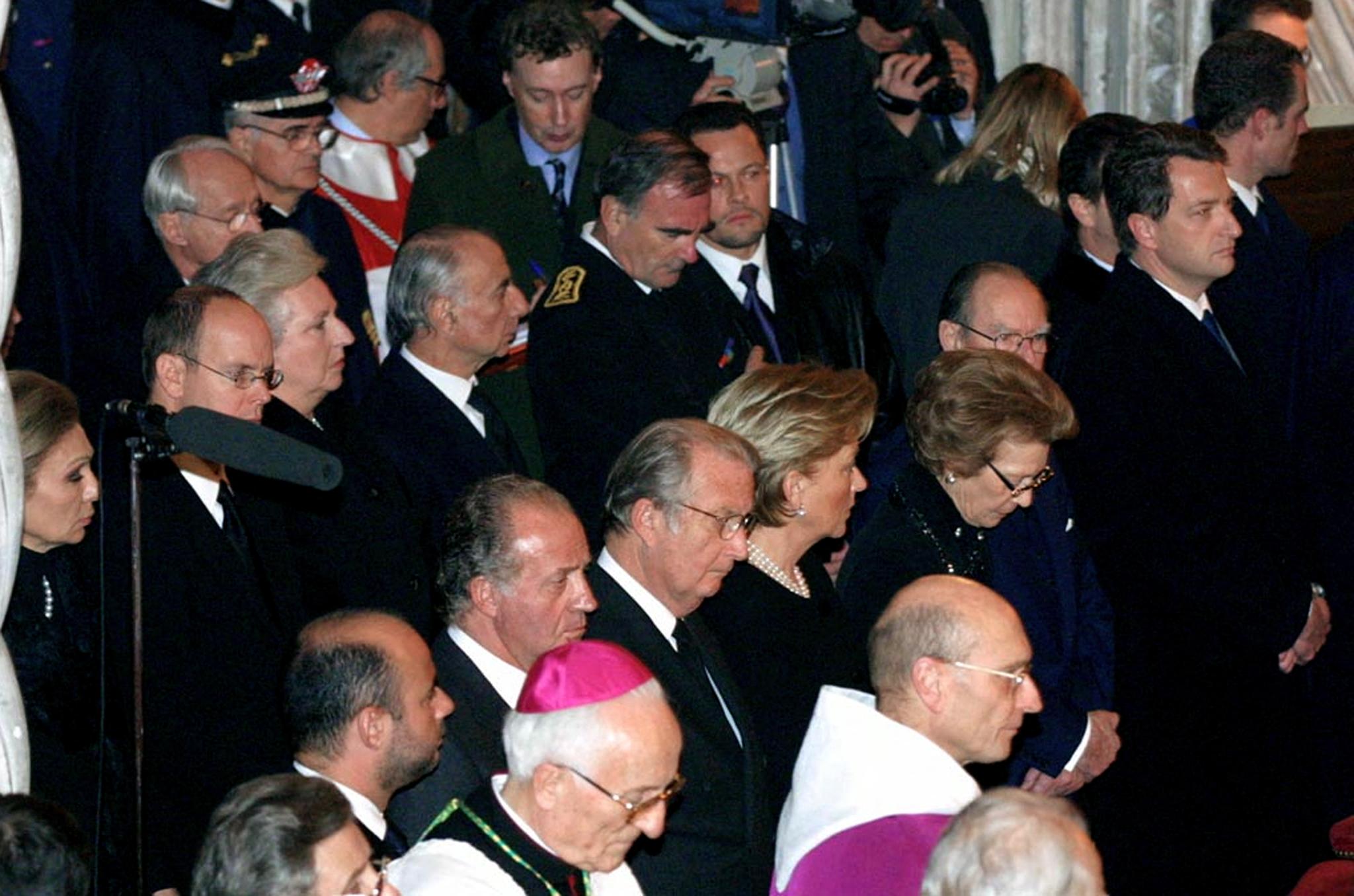 Marie-José of Belgium funeral