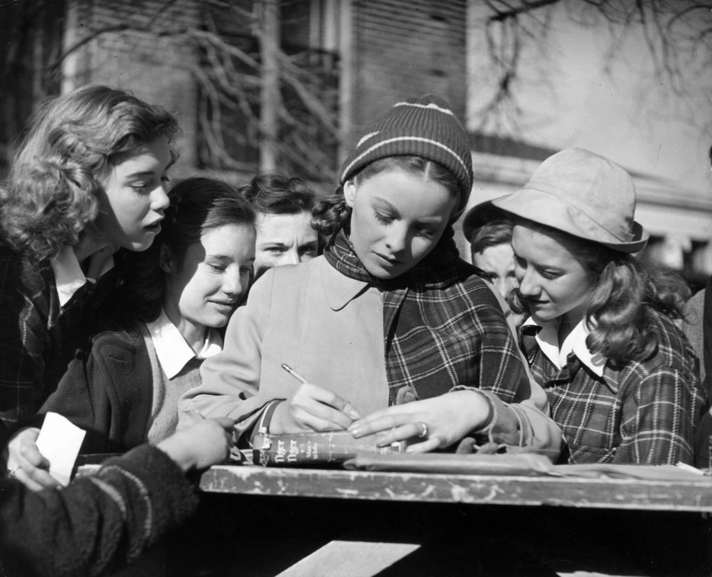 American actor Jeanne Crain