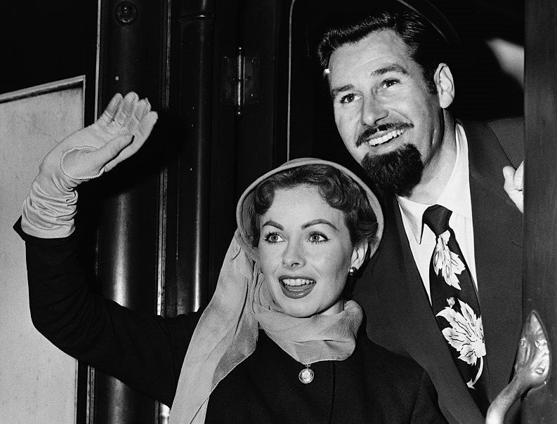 Jeanne Crain and Her Husband Paul Brinkman