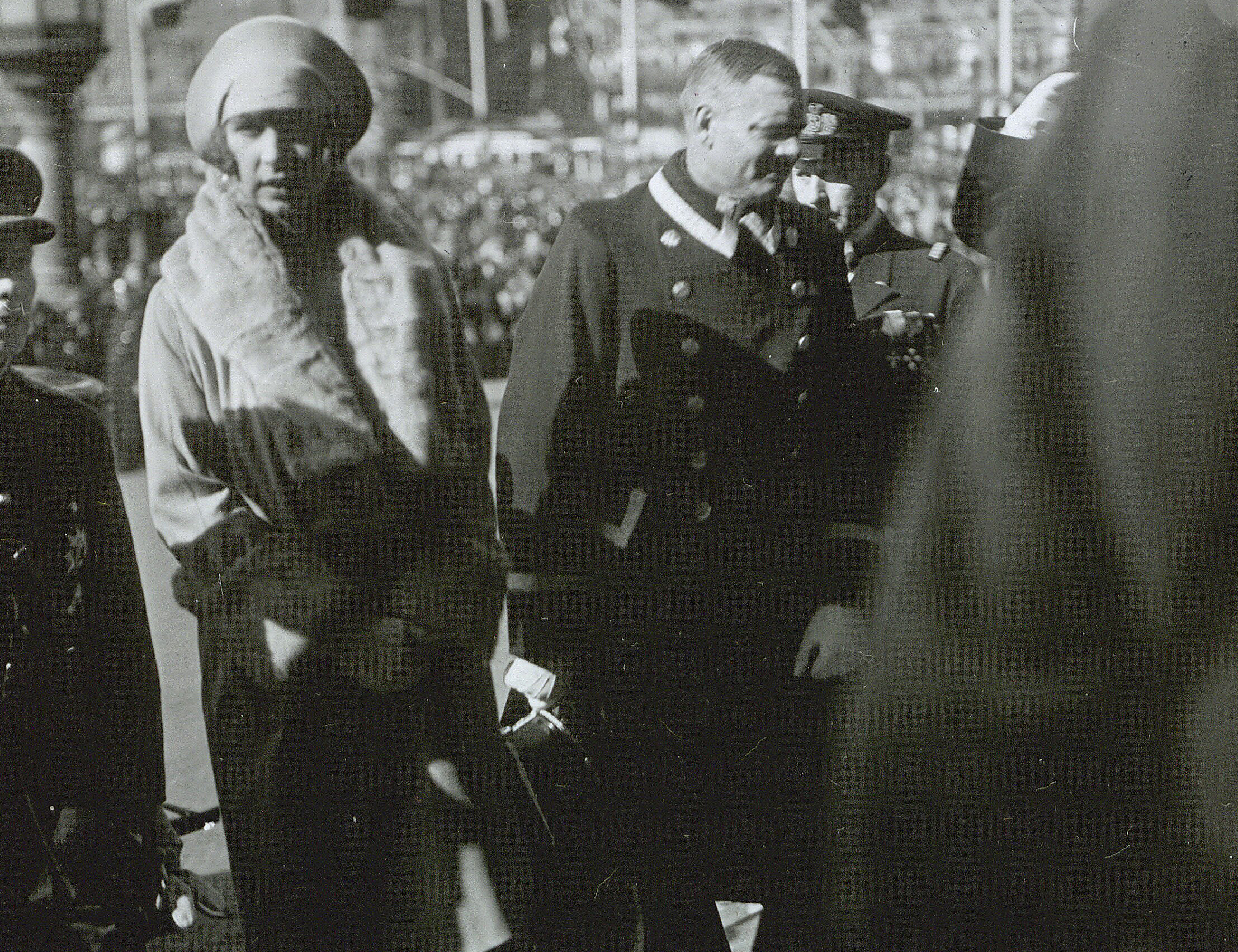 Marie-José of Belgium in coat