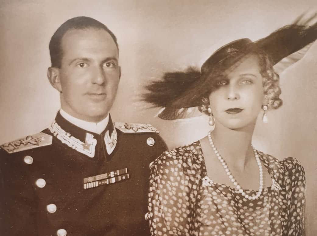 King Umberto Ii And Queen Marie-José Of Italy