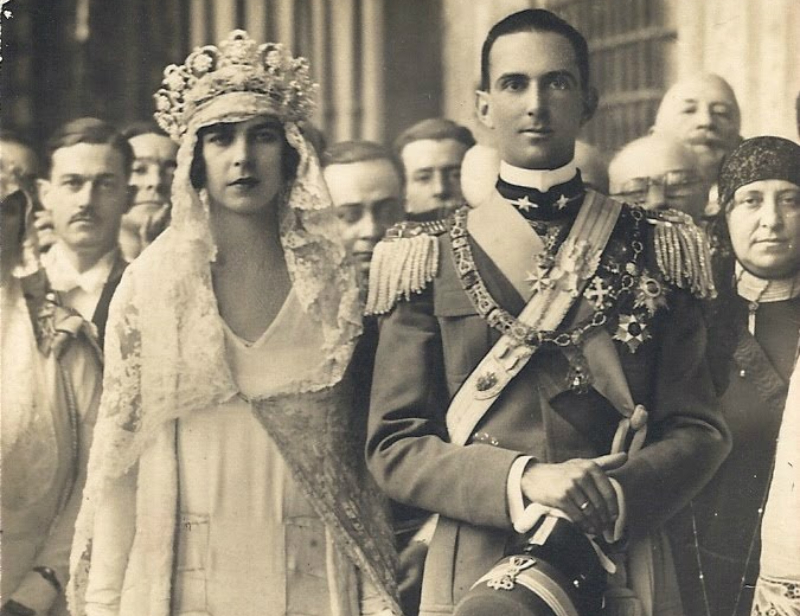 Marie-Jose of Belgium, Queen of Italy wedding