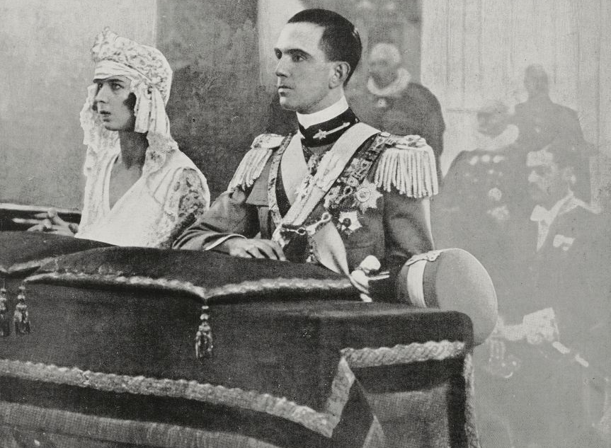 Marie Jose And Umberto During Their Marriage Ceremony