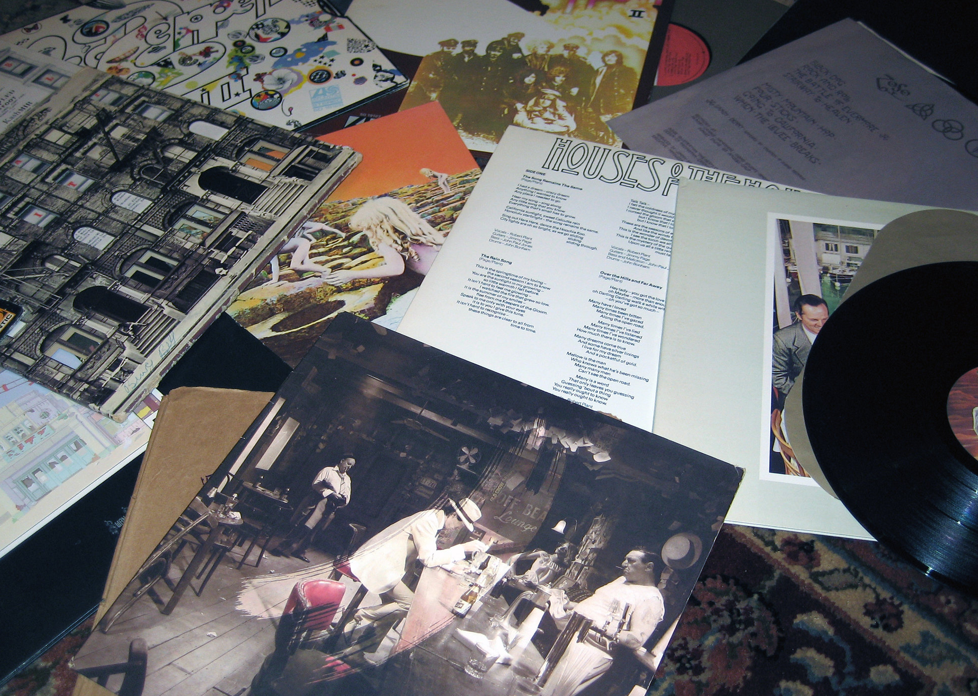 Led Zeppelin records