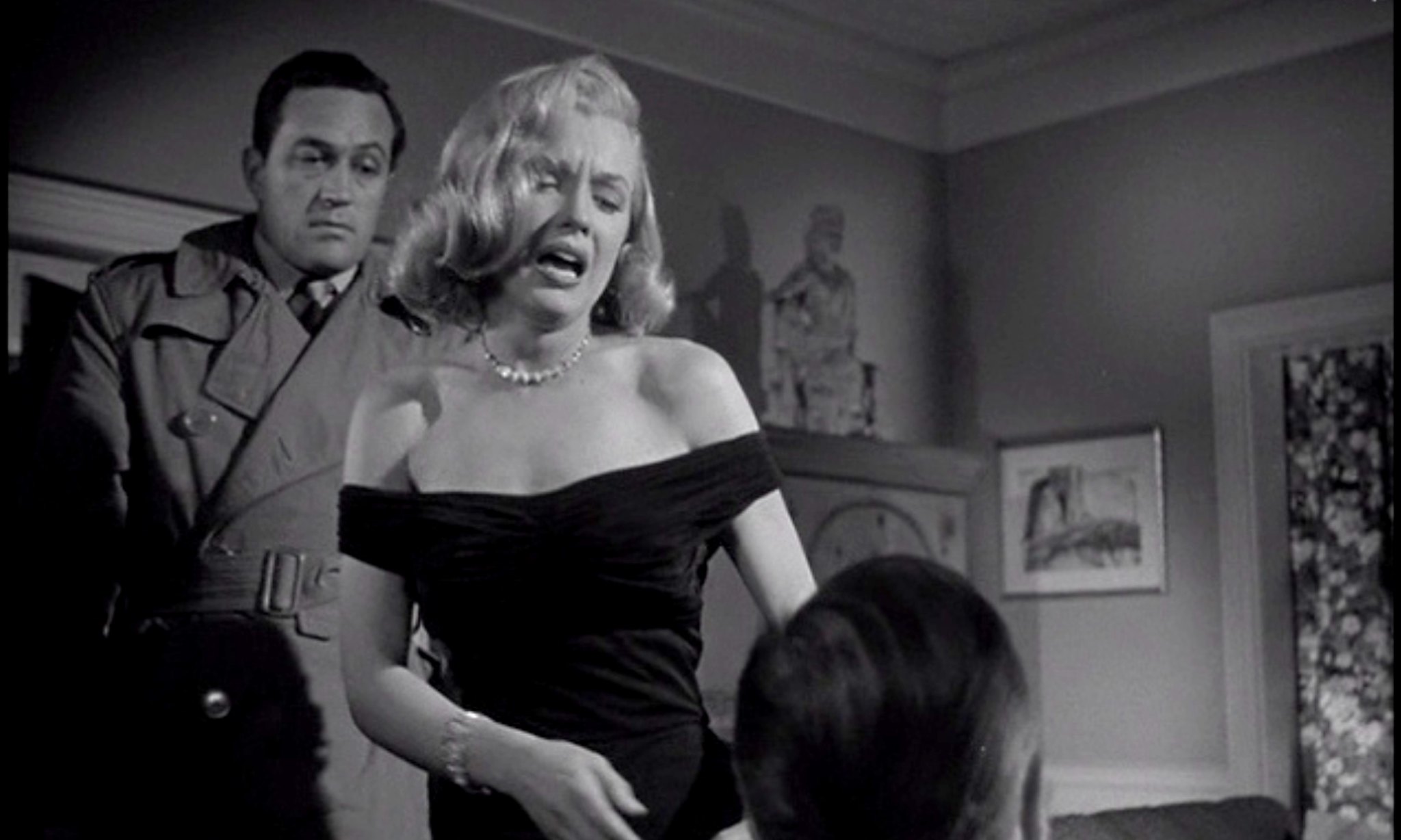 Marilyn Monroe - a dramatic movment in ''Asphalt Jungle'' 1950.