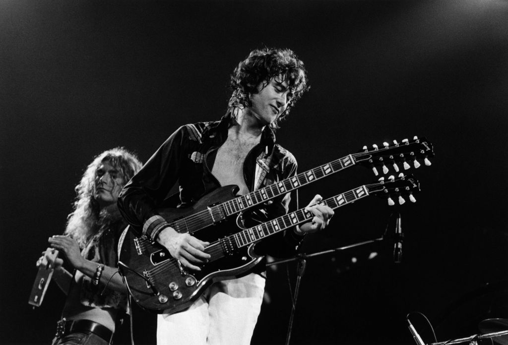 Photo of Jimmy PAGE and Robert PLANT and LED ZEPPELIN