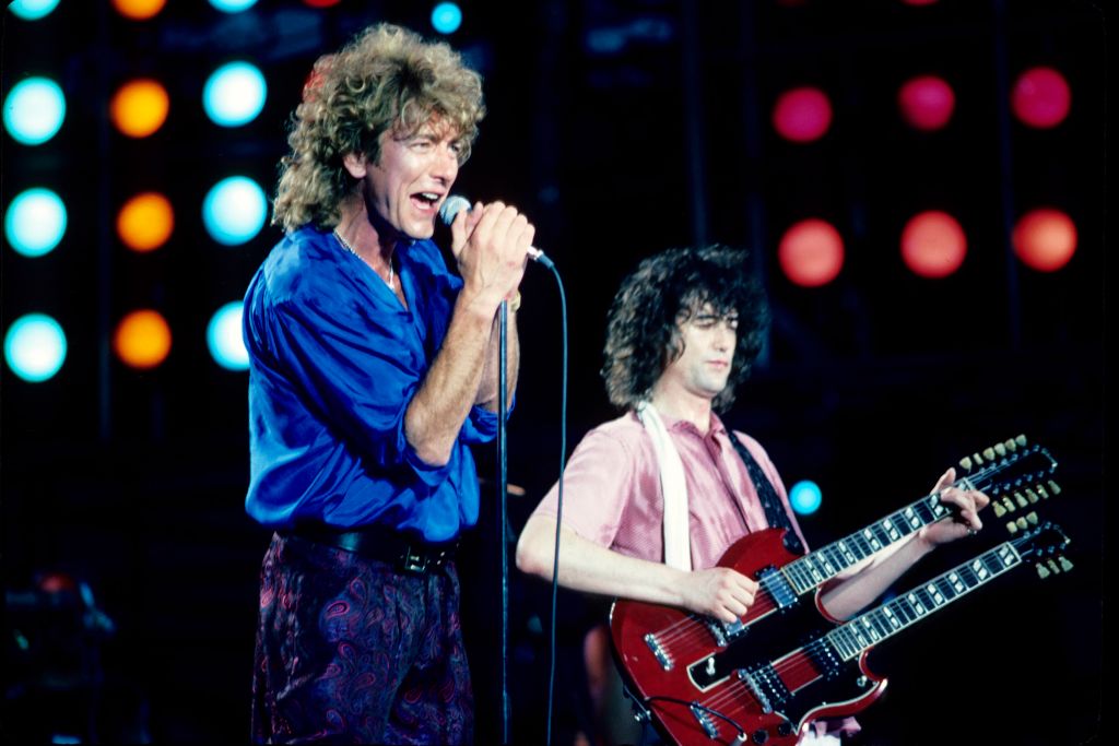 Jimmy PAGE and Robert PLANT