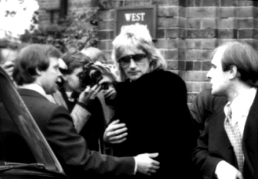 Rock star Rod Stewart