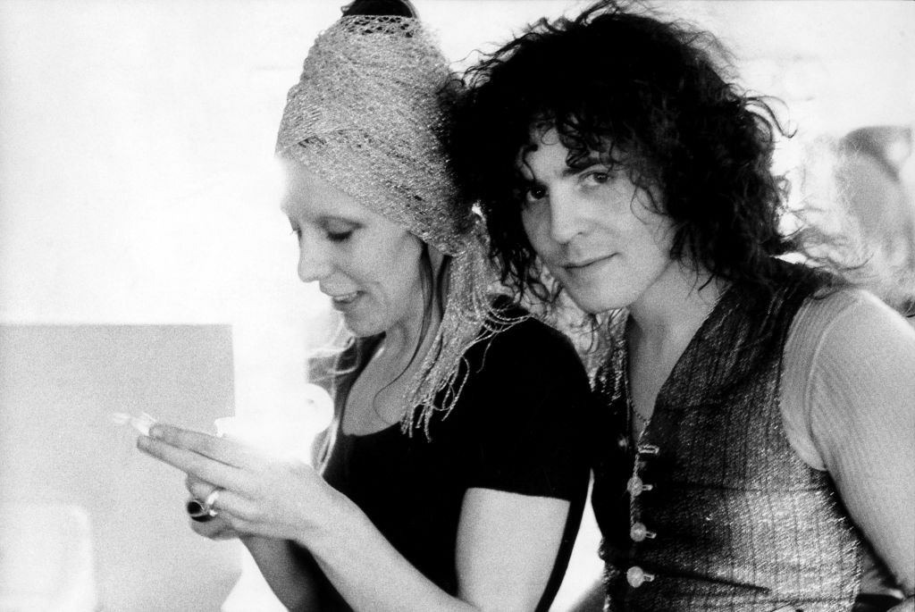 Photo of Marc BOLAN and June CHILD