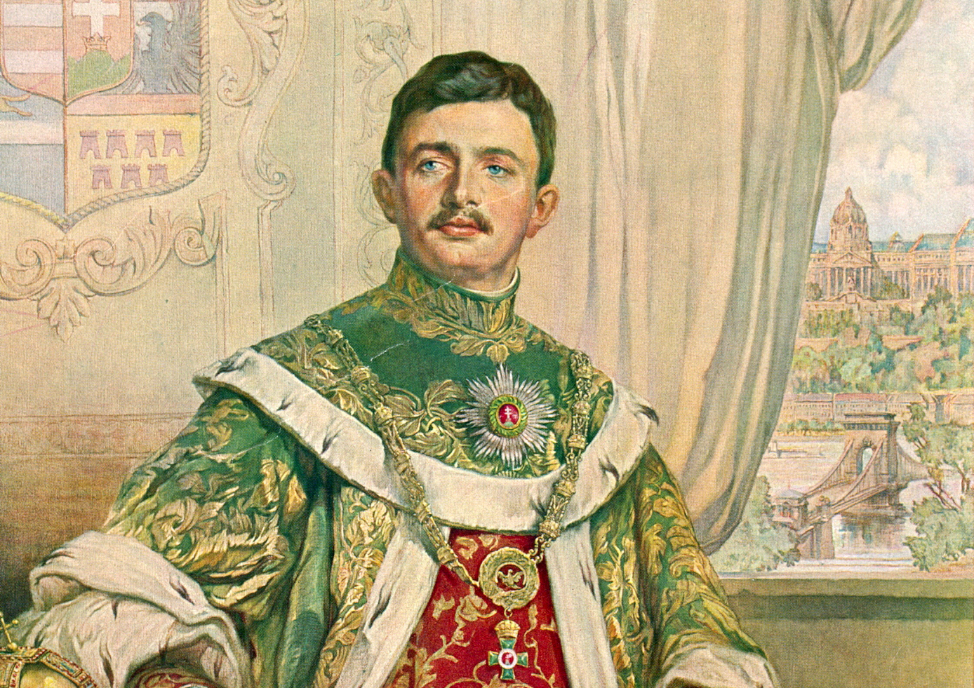 Painting of Charles I Of Austria - 1916