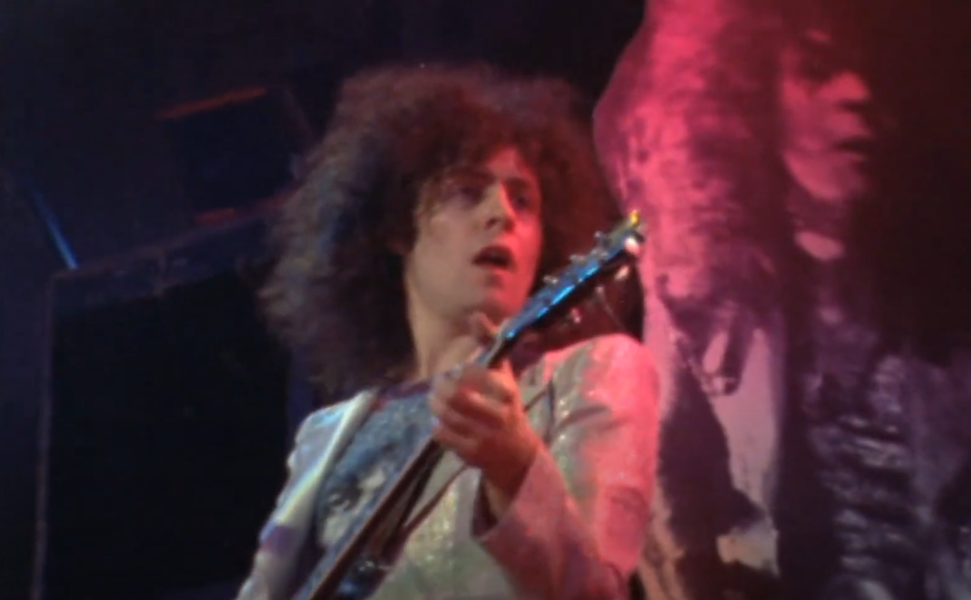 Marc Bolan singing