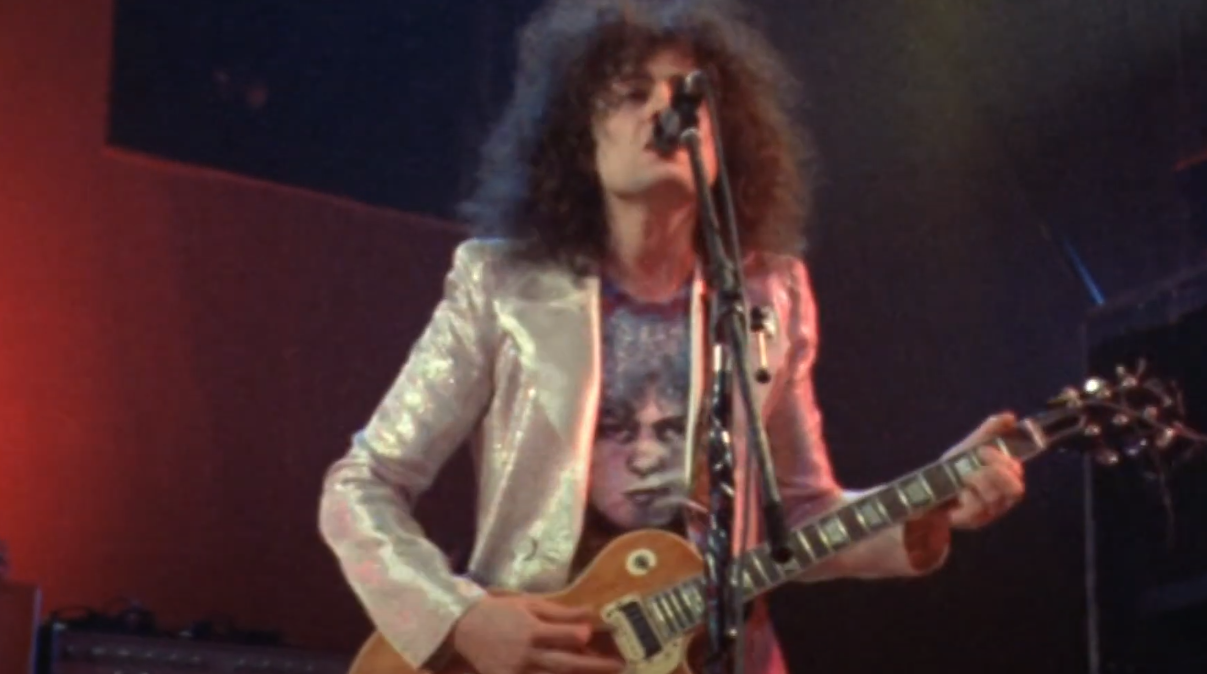 Marc Bolan singing