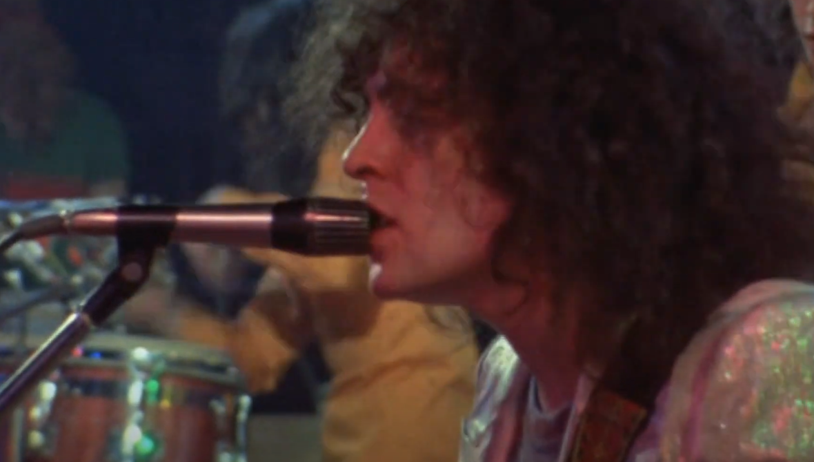 Marc Bolan singing