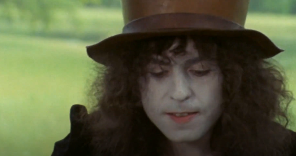 Marc Bolan masked
