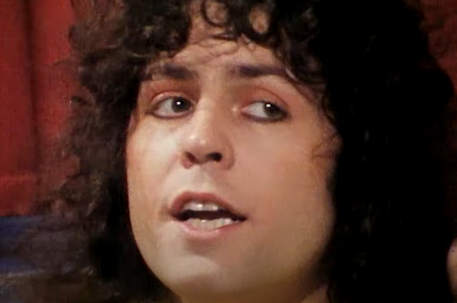 portrait of Marc bolan