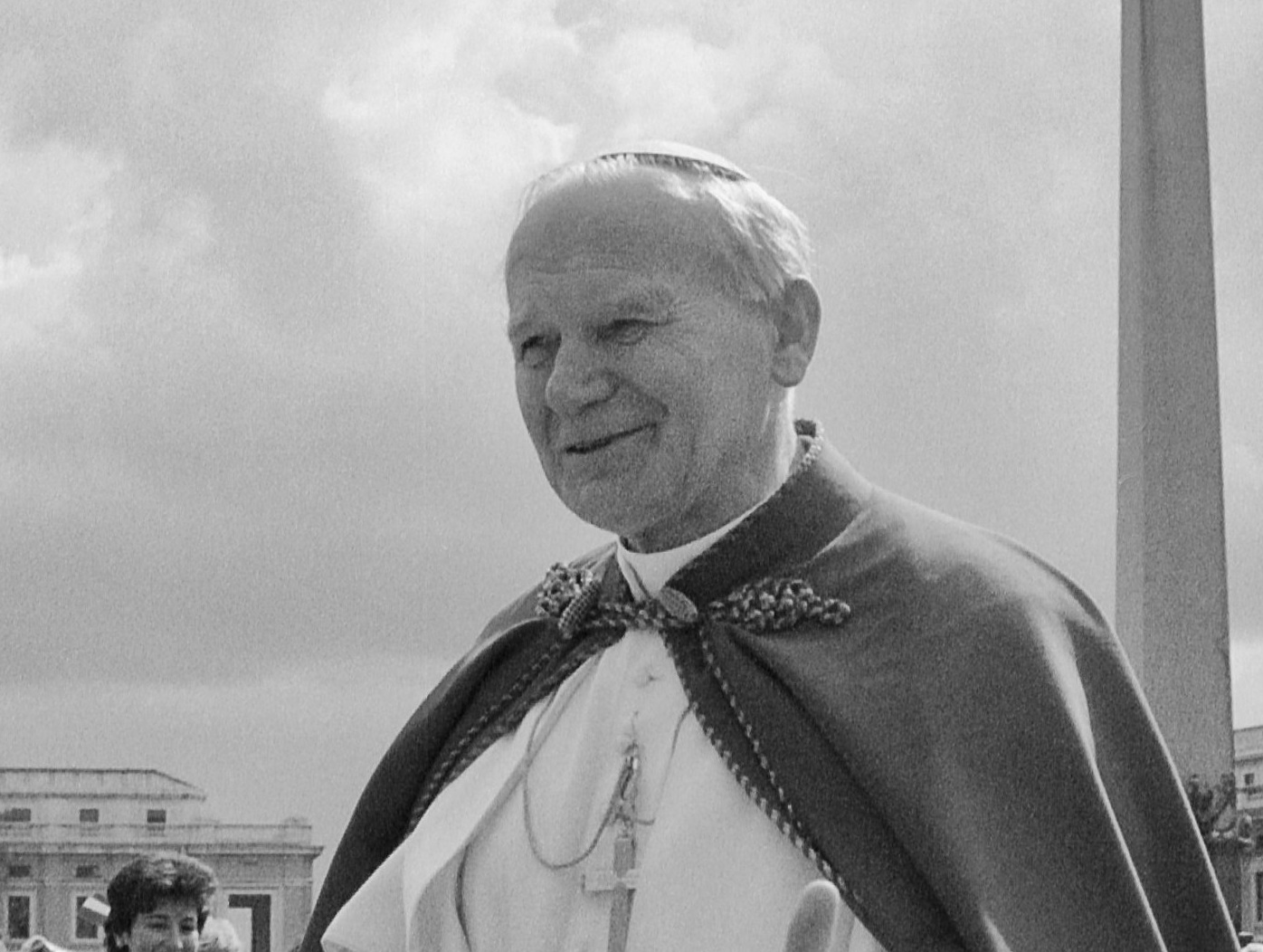 Pope John Paul II at St Peter's Square, Vatican (1987)