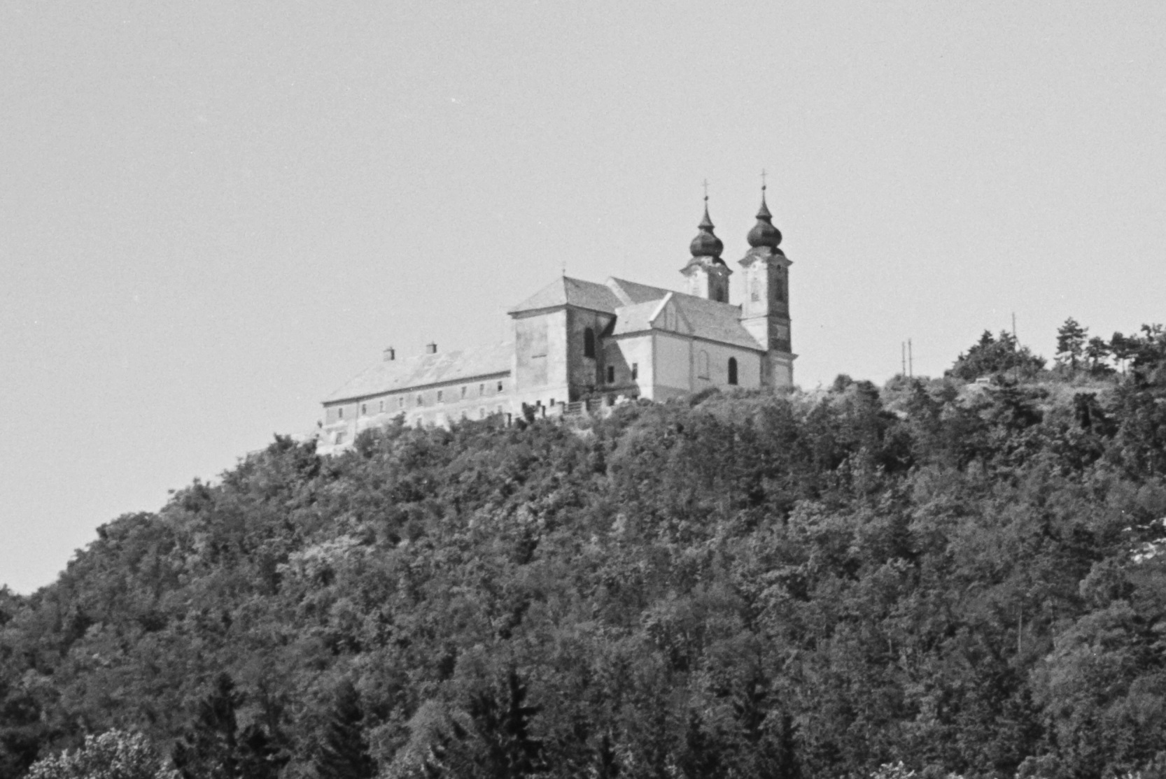 Tihany Abbey - 1954