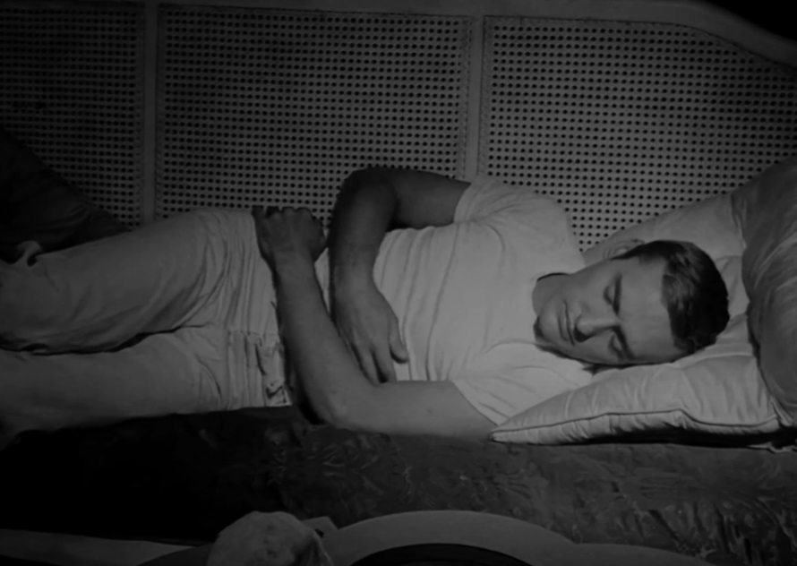 Screenshot from the movie Night Tide (1961)
