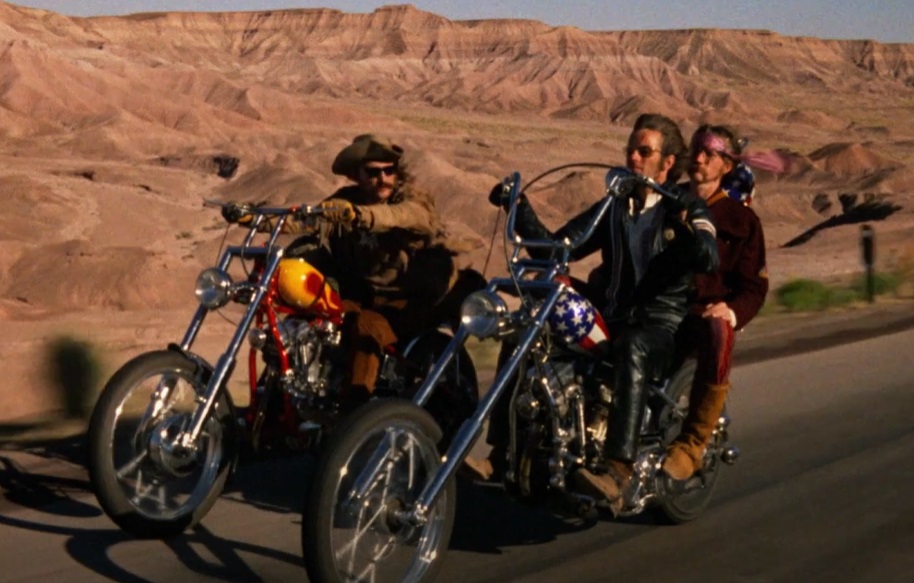 Screenshot from the movie Easy Rider (1969)