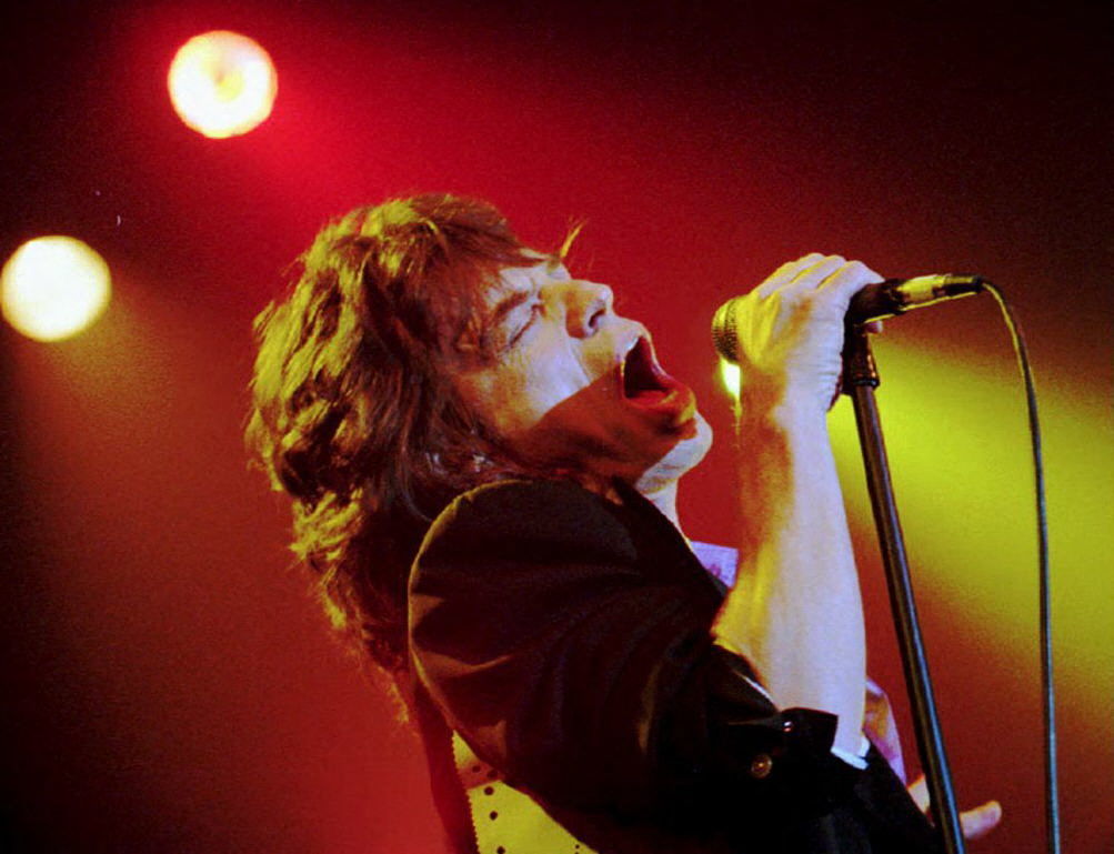 Rolling Stones lead singer Mick Jagger