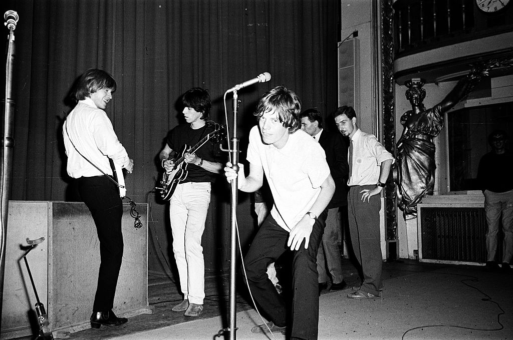 The Rolling Stones on stage