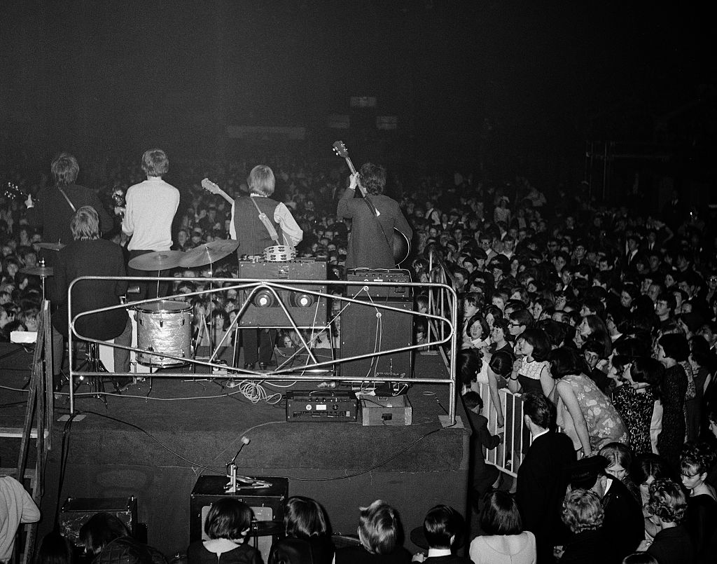 The Rolling Stones on the stage