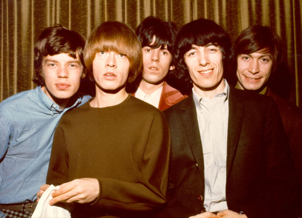 image of a rolling stones band