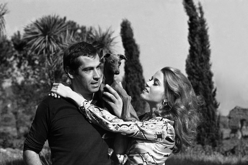 Roger Vadim And Jane Fonda (Rome, 1967)
