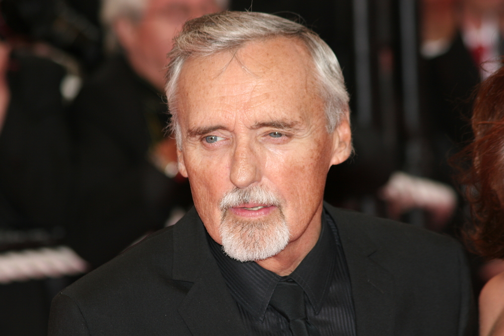 Actor Dennis Hopper arrives at the Palme d'Or Closing Ceremony