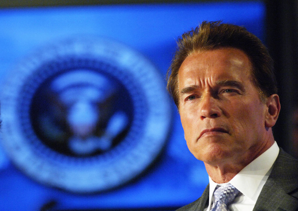 California Governor Arnold Schwarzenegger