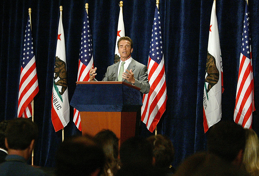Governor-elect Schwarzenegger Addresses Media