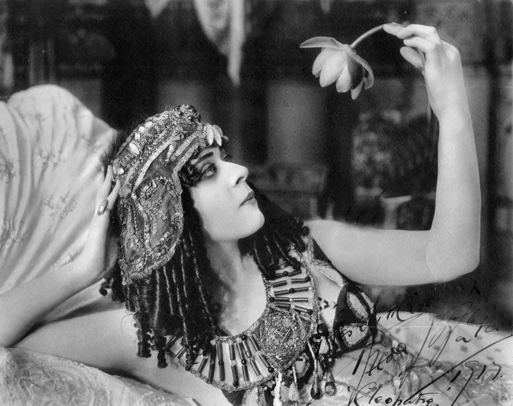 Theda Bara as Cleopatra