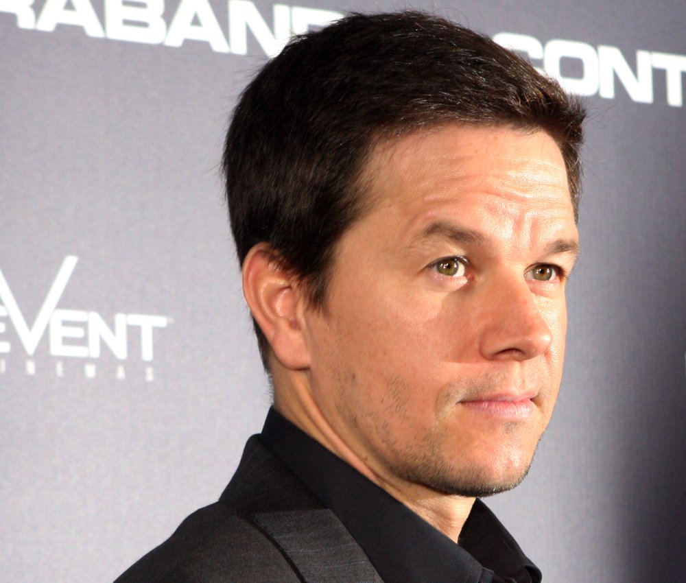 Portrait Photo of Mark Wahlberg in a dark suit