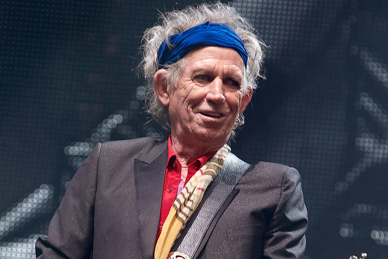 British musician Keith Richards