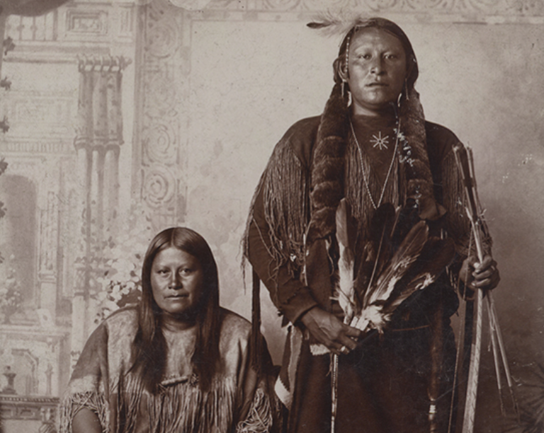 Kiowa couple