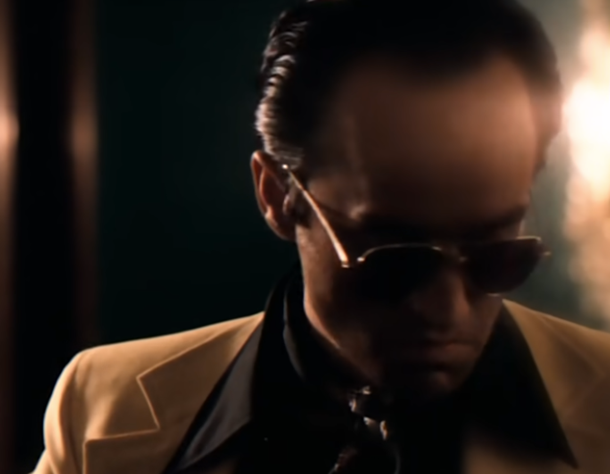 Screenshot of John Cazale looking at front from The Godfather Part II (1974)