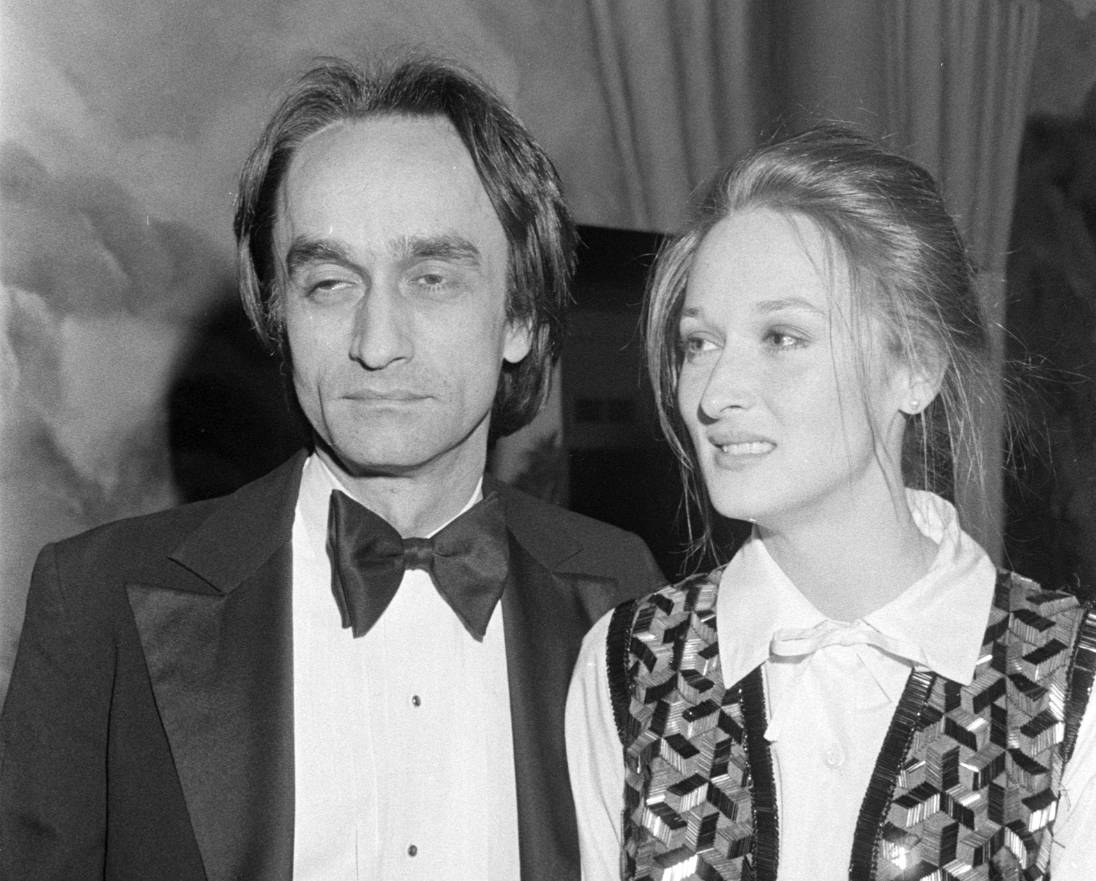 John Cazale and Meryl Streep attend a party - 1976