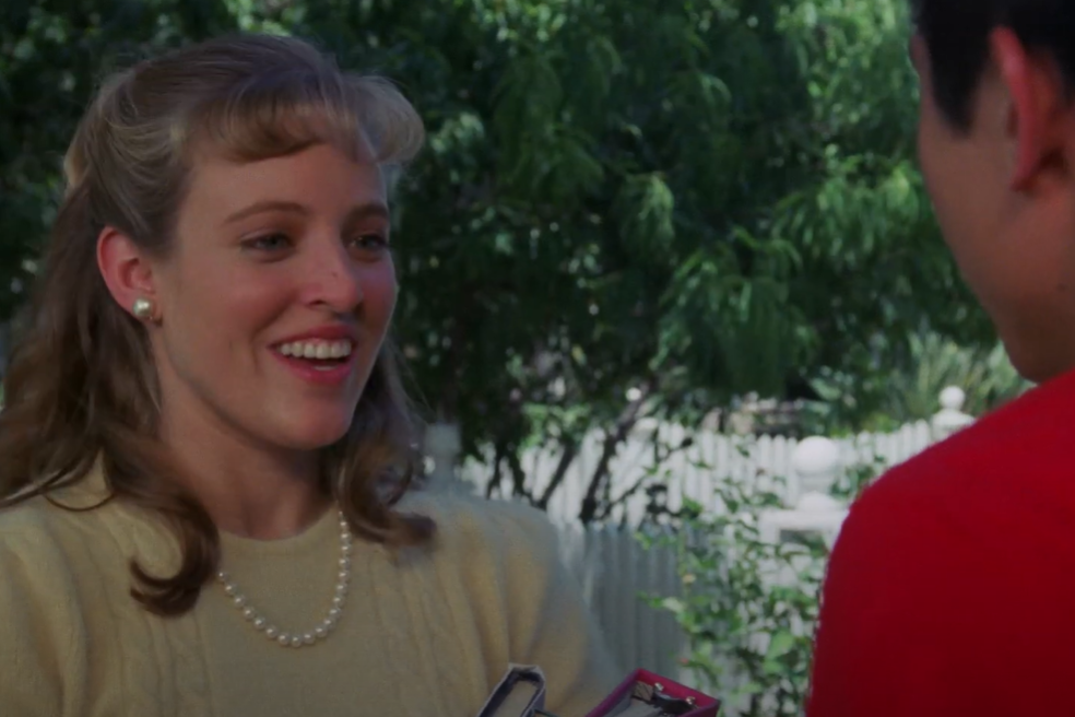 Danielle von Zerneck as Donna Ludwig and Lou Diamond Phillips as Ritchie Valens in La Bamba