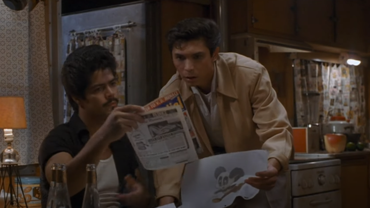 Lou Diamond Phillips as Ritchie Valens in La Bamba