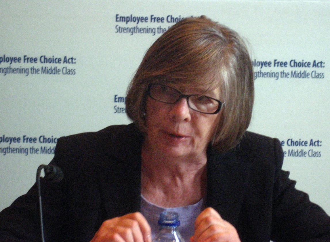 Barbara Ehrenreich talking  - 2009