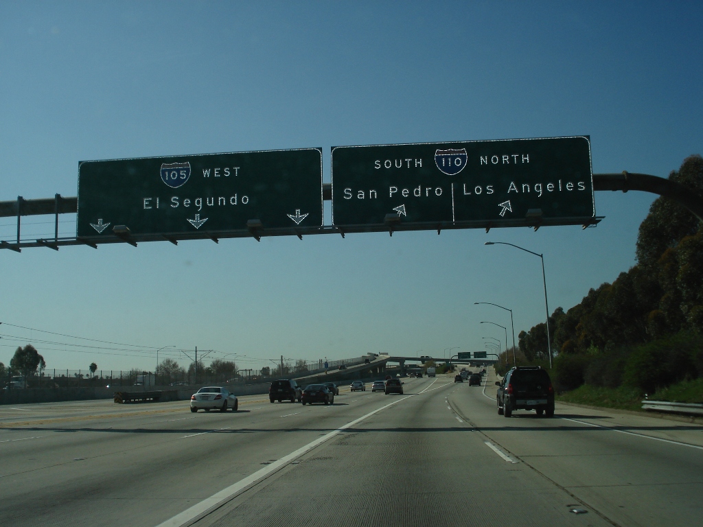 Freeway sign
