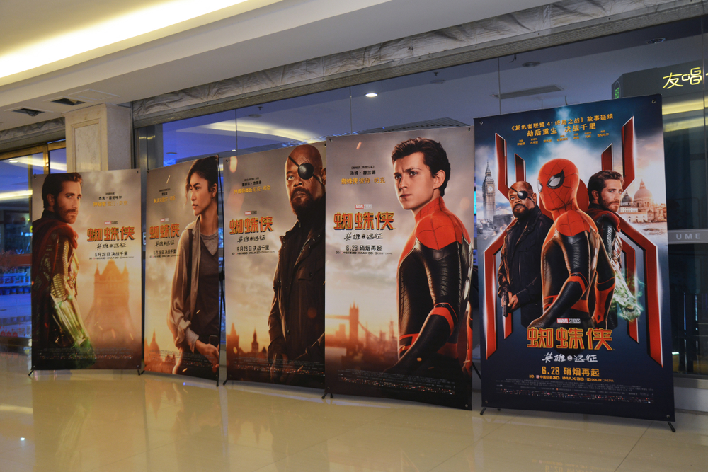 Beautiful Standee of Movie Spider-Man